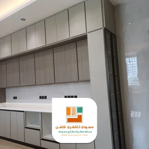 مطابخ المنيوم مستقيمة بالرياض