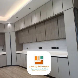 مطابخ المنيوم مع إضاءة LED